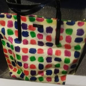 Kate spade purse!  Bright and cheery!